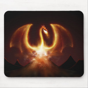 Fire Dragon Mouse Mat