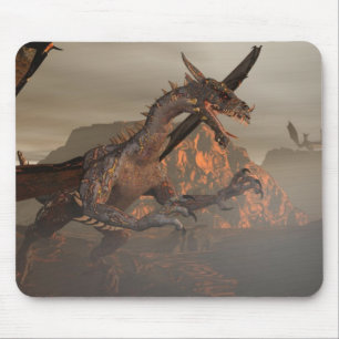 Fire Dragon Mousepad