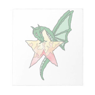 Fire Dragon Notepad
