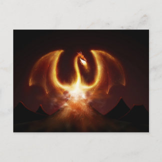 Fire Dragon Postcard