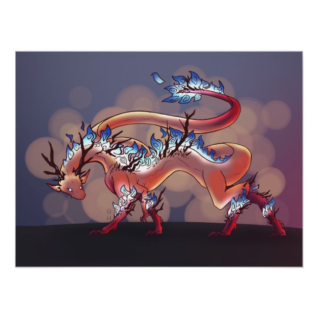 Fire Dragon Poster (Front)