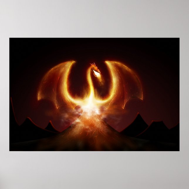 Fire Dragon Poster (Front)