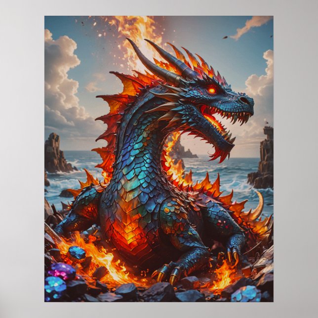 Fire Dragon Poster (Front)
