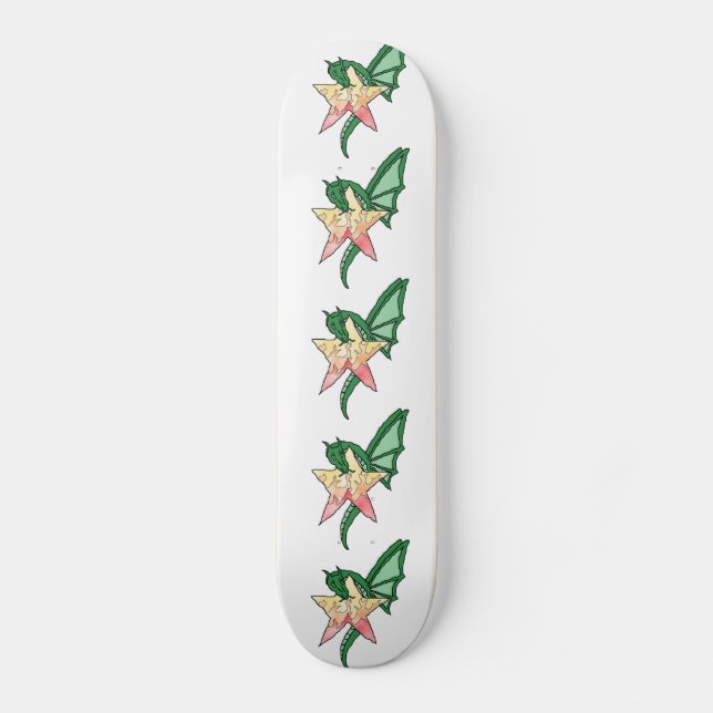Fire Dragon Skateboard (Front)