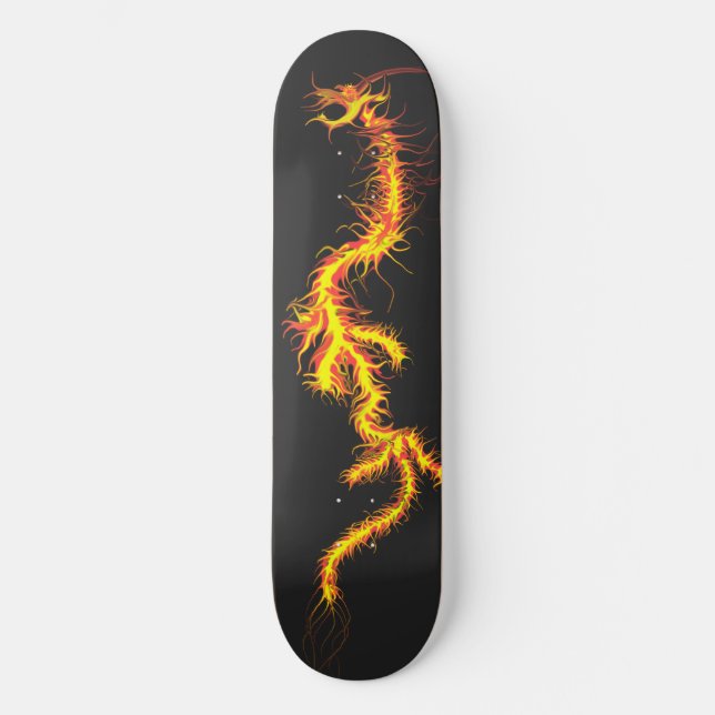 fire dragon skateboard (Front)