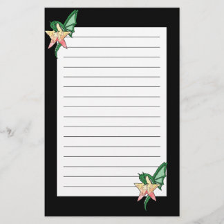 Fire Dragon Stationery