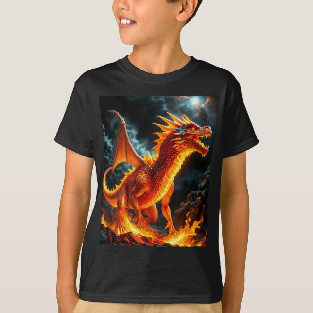Fire Dragon T-Shirt (Front)