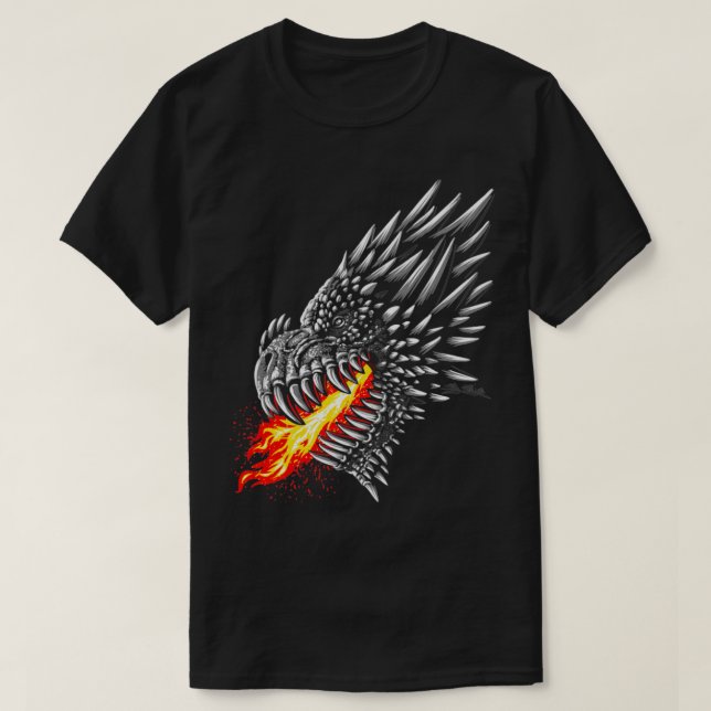 Fire Dragon T-Shirt (Design Front)
