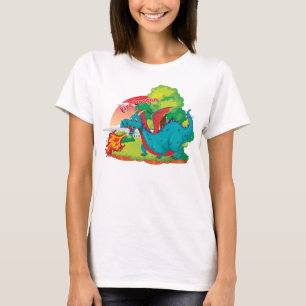 Fire Dragon Women Shirt