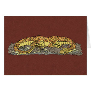 Fire Drake at Rest Card