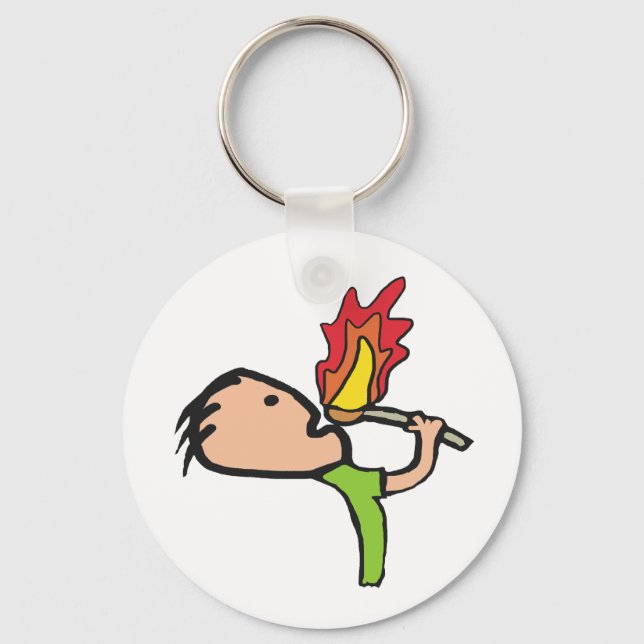 Fire Eating Key Ring (Front)