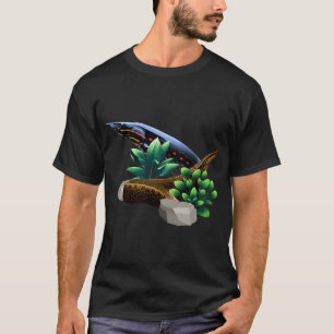 Fire Eel Zigzag Eel Freshwater Aquarium Eels Fish T-Shirt