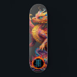 *~*  Fire Element AP88 Elemental Dragon Fierce Skateboard<br><div class="desc">(Search code AP88 to find similar items ) Easily Transfer to other Zazzle Products. Elemental Element DRAGON with RING of FIRE / FLAMES / FLAME and INITIAL MONOGRAM for your name - Keep or edit or delete the text. This Fierce Popular trending skateboard Chinese style custom pro Element Dragon design...</div>