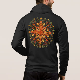 Fire Element Flame Mandala Magic Fantasy Hoodie