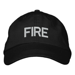 FIRE EMBROIDERED HAT