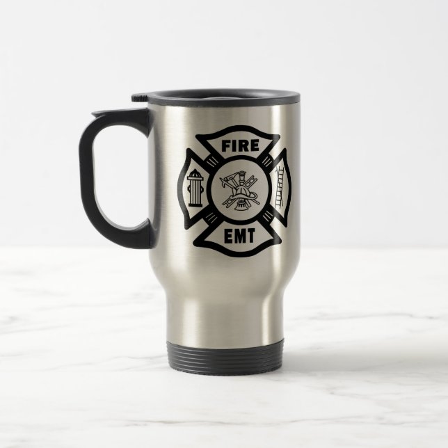 FIRE EMT TRAVEL MUG (Left)