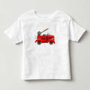 Fire Engine "add your own Name" Toddler T-Shirt