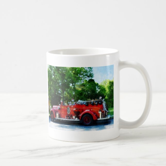 Fire Engine Coffee Mug (Right)