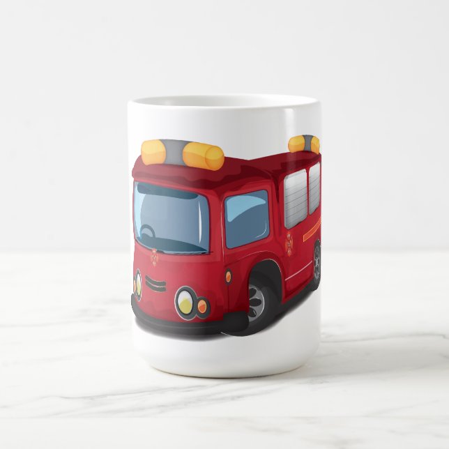 Fire Engine Coffee Mug (Center)
