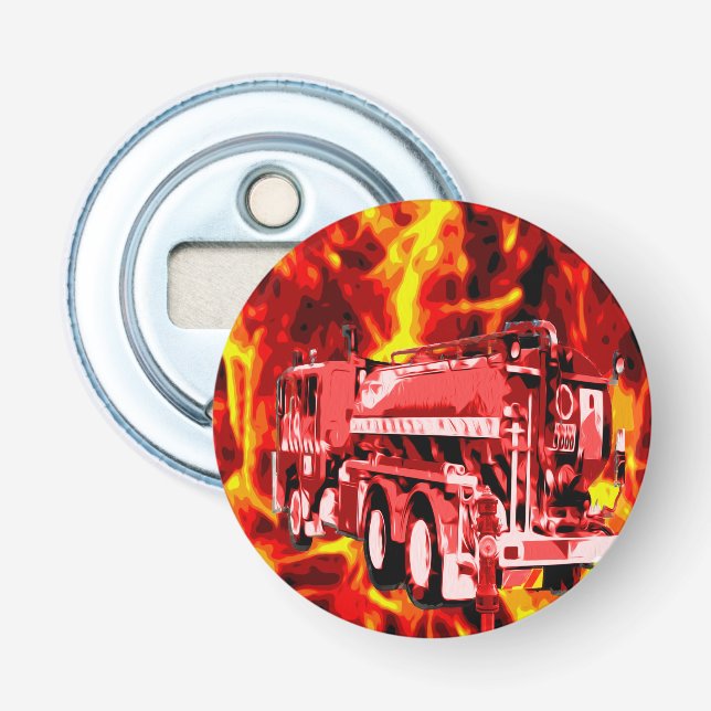 Fire Engine Fire Storm, Bottle Opener (Front)