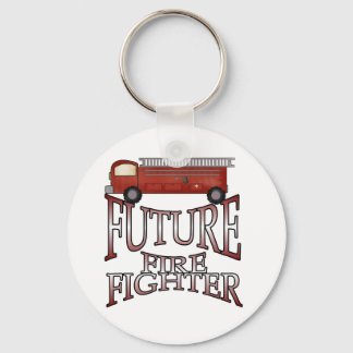 Fire Engine Future Firefighter T-shirts and Gifts Key Ring