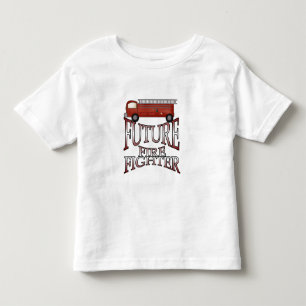 Fire Engine Future Firefighter Toddler T-Shirt