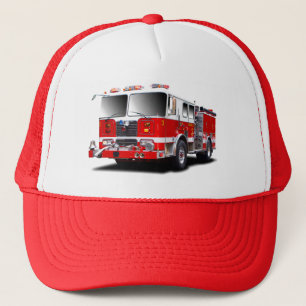 Fire Engine images for trucker hats