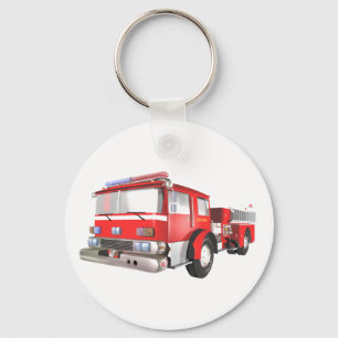 Fire Engine Key Ring