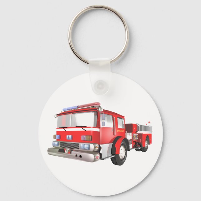 Fire Engine Key Ring (Front)