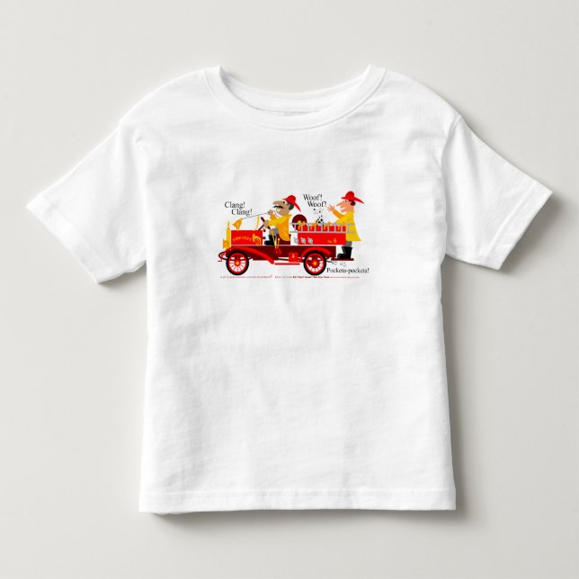 Fire Engine Toddler T-Shirt (Front)