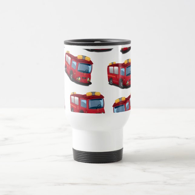 Fire Engine Travel Mug (Center)