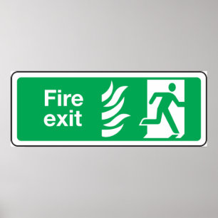 Fire Exit Sign