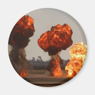 Fire Explosions Magnet