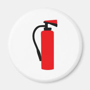 Fire extinguisher magnet