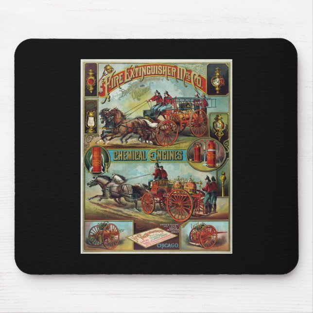 Fire Extinguisher Mfg. Co. Mouse Mat (Front)
