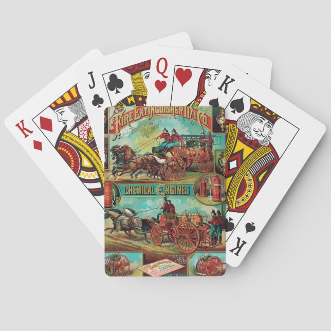 Fire Extinguisher MFG Co. Playing Cards (Back)