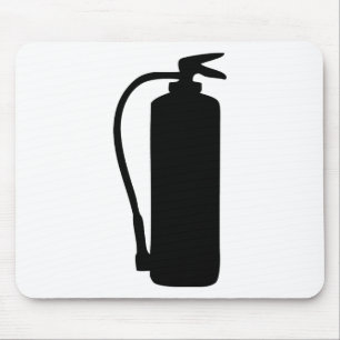 fire extinguisher mouse mat
