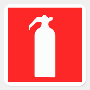 Fire Extinguisher Stickers / Labels