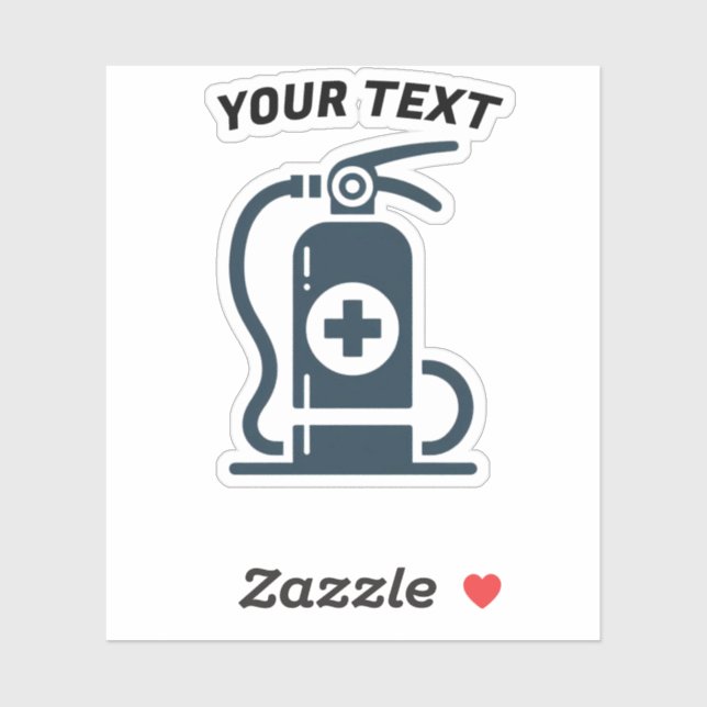 Fire Extinguisher Vinyl  (Sheet)