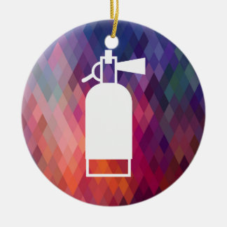 Fire Extinguishers Minimal Ceramic Tree Decoration