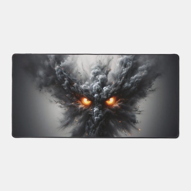 Fire Eyes Smoke Mat (Front)
