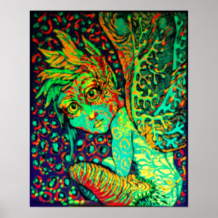 Fire Fae Canvas Print