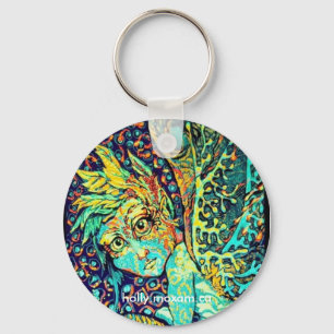 Fire Fae Key Chain