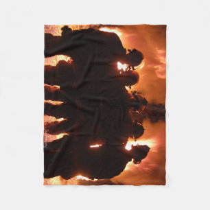 Fire Family Fleece Blanket