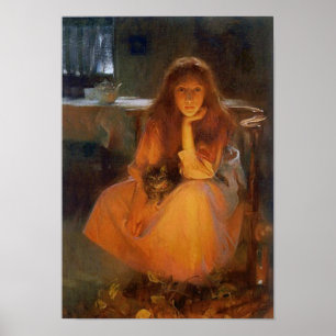 Fire Fancies by Hacker Poster