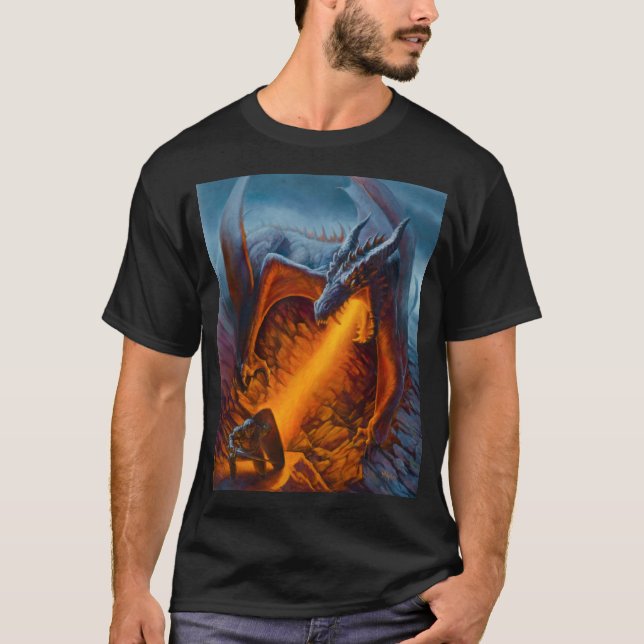 Fire Fight dark t-shirt (Front)