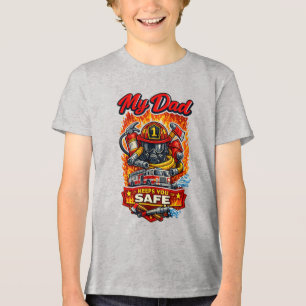 Fire Fighter (1) Tri-Blend Shirt