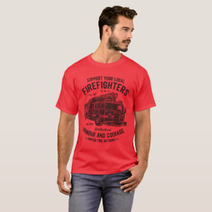 FIRE FIGHTER - FIRE TRUCK T-Shirt