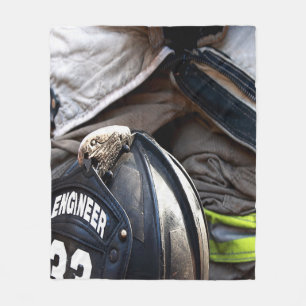 Fire Fighter Fleece Blanket