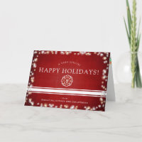 Fire Fighter Happy Holidays | Christmas Custom